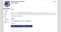 Desktop Screenshot of murwillumbahnetball.org.au